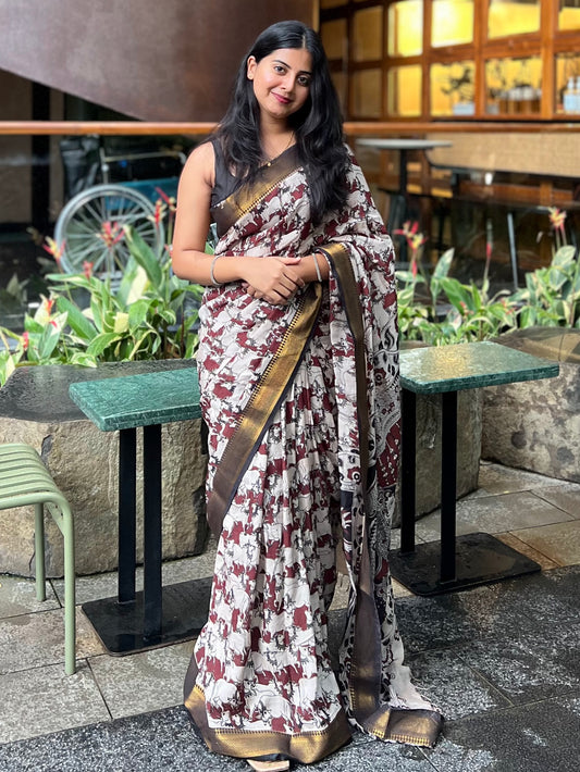 Kalamkari Chennur Silk