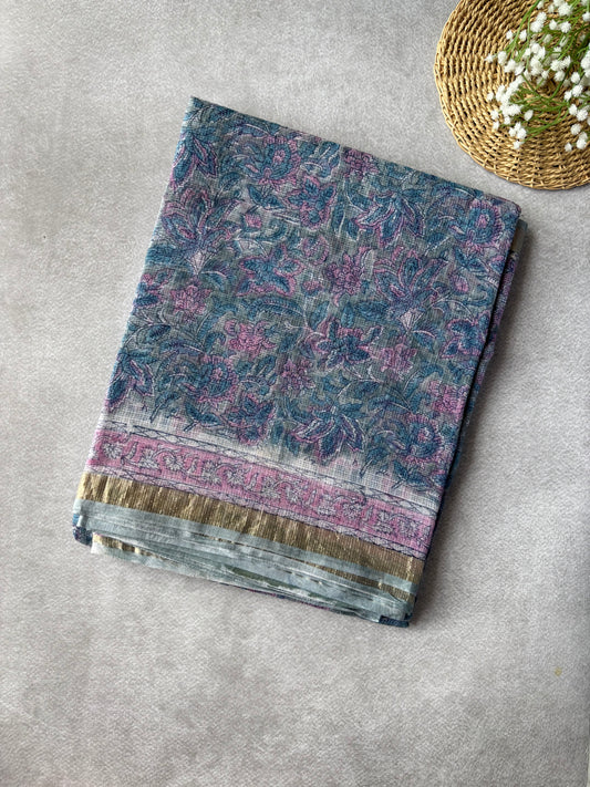Kota Doria Handblock print