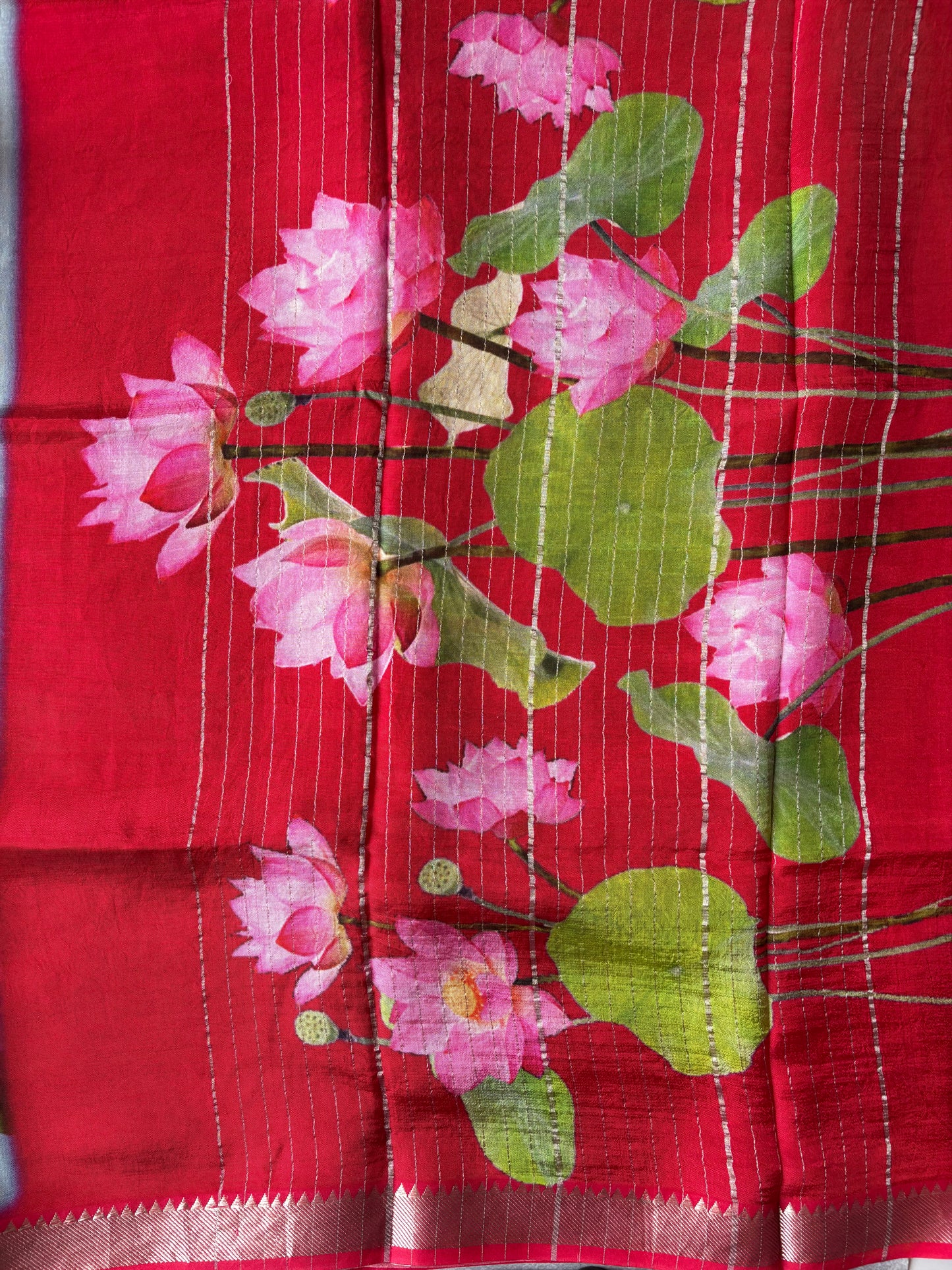 Mangalagiri silk digital print
