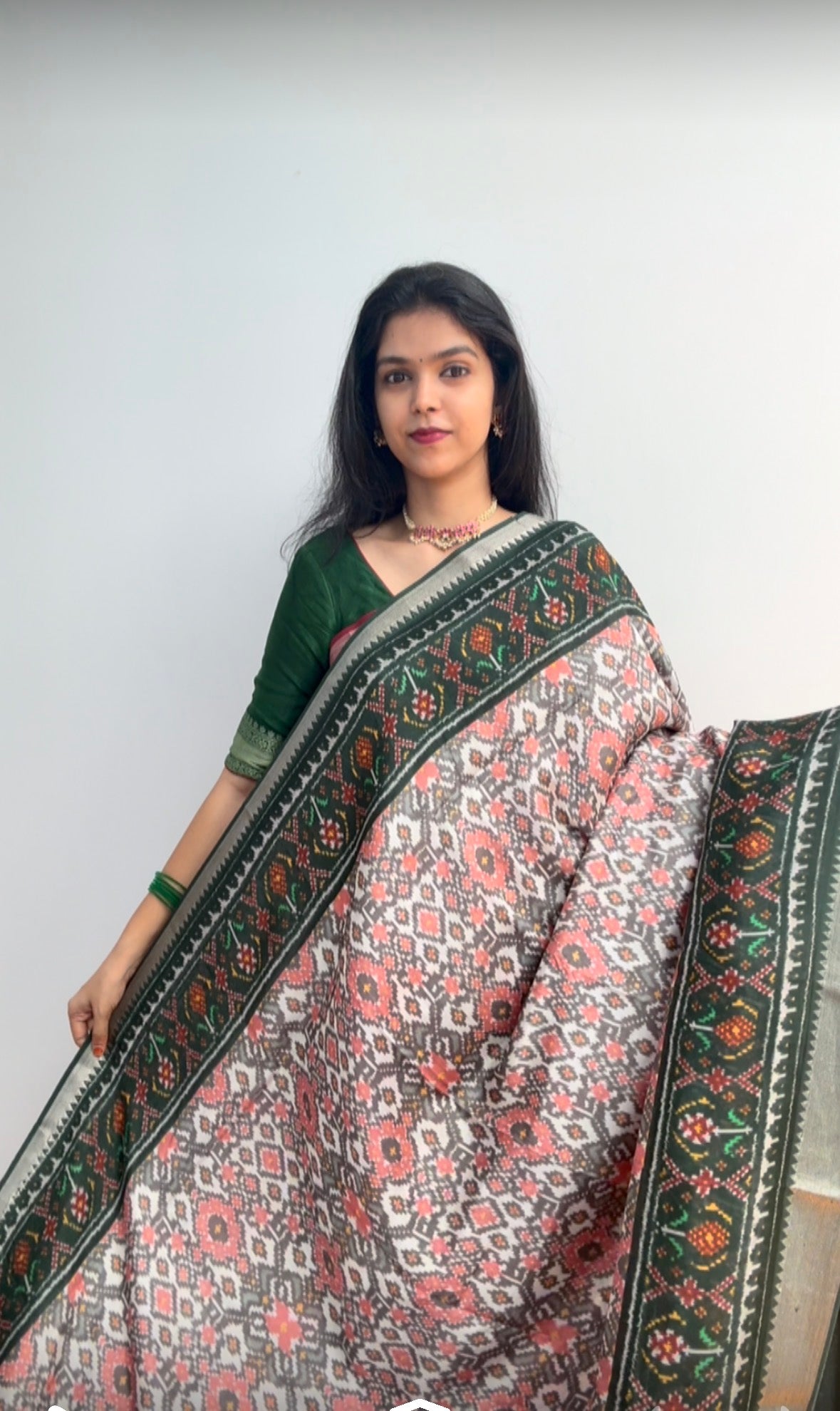 Handloom Managalagiri Patola Print
