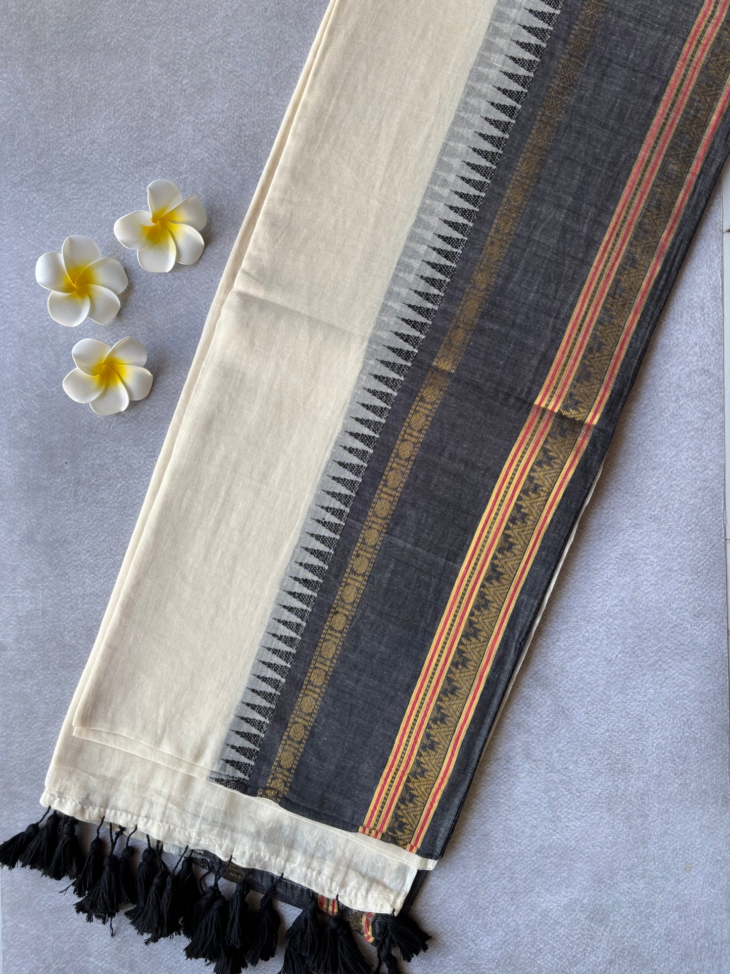 Mul cotton temple border