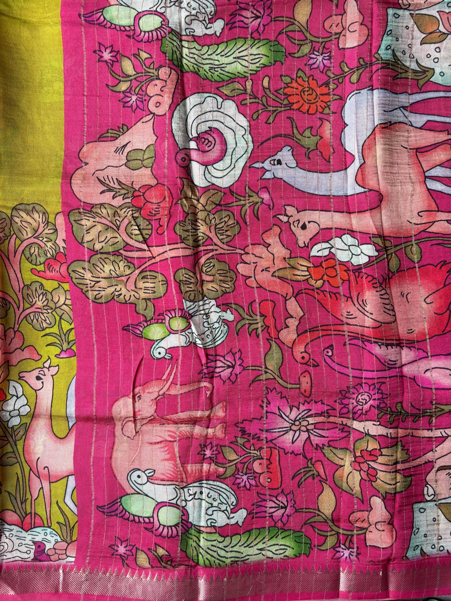 Mangalagiri silk digital print