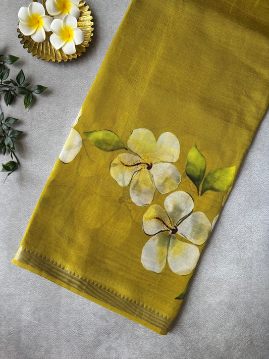Mangalagiri silk digital print