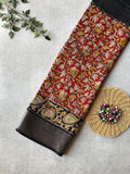 Handblock Kalamkari Chennur Silk