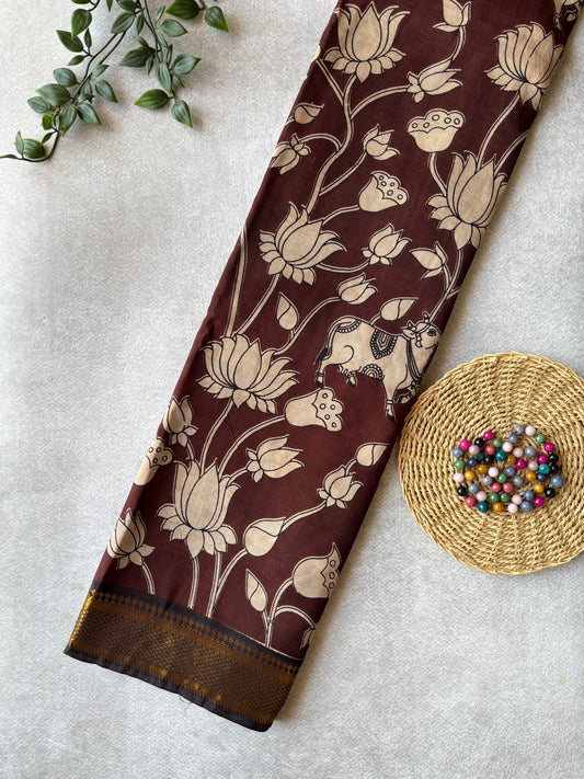 Kalamkari chennur silk
