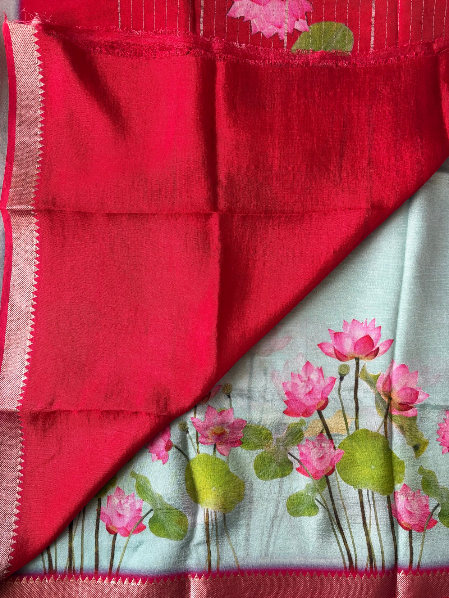 Mangalagiri silk digital print