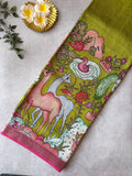 Mangalagiri silk digital print