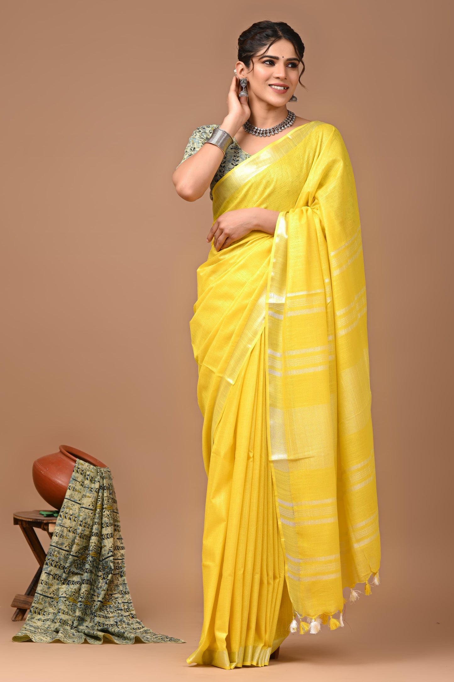 Linen Cotton - Yellow
