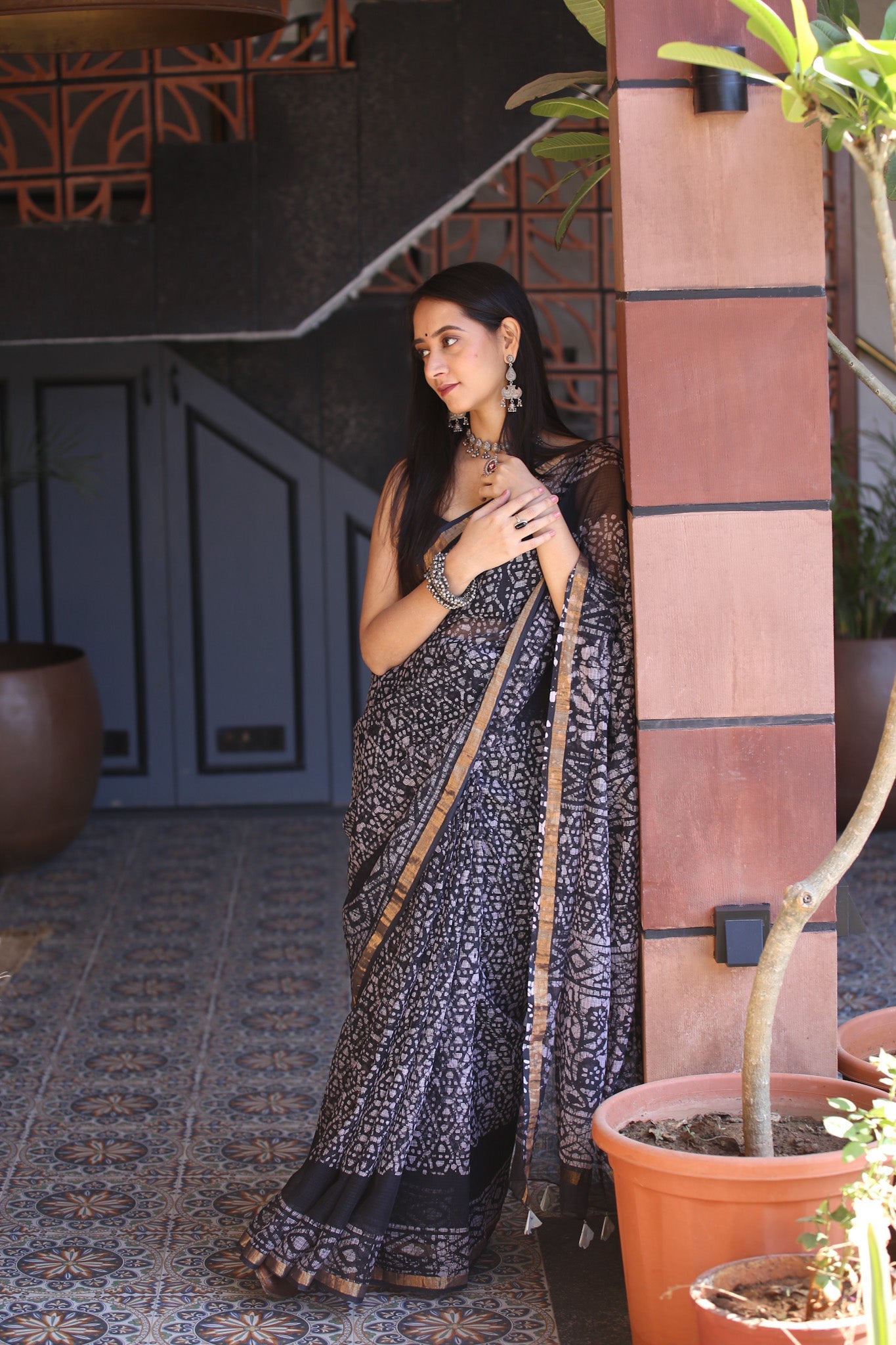 Kota Doria Batik print