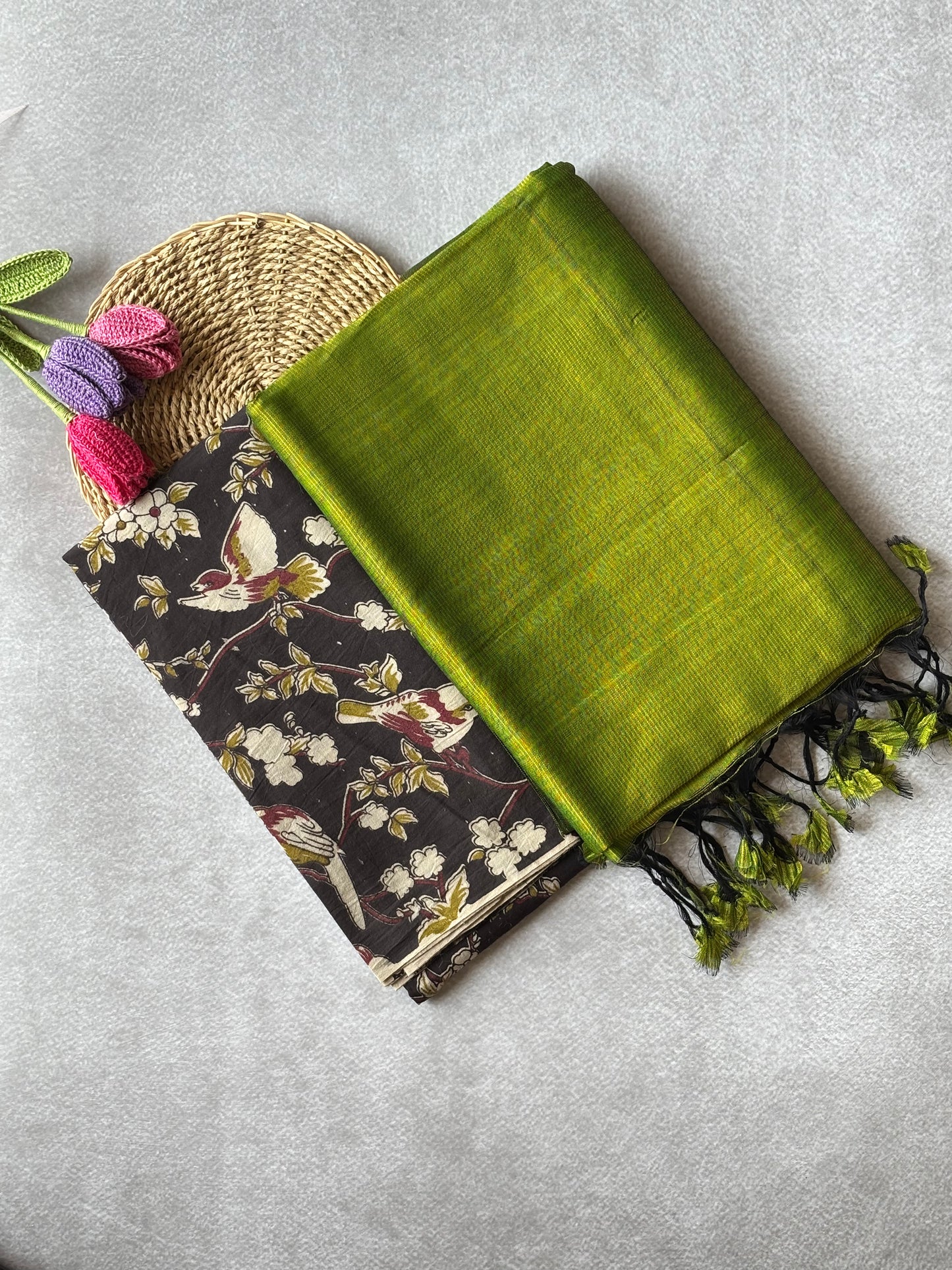 Mangalagiri Silk Cotton - Green