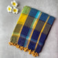 Madras Zari checks mul cotton