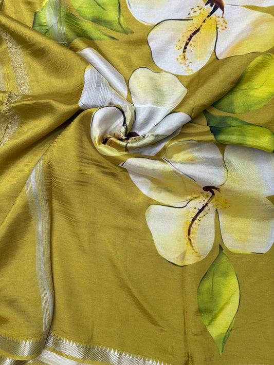 Mangalagiri silk digital print