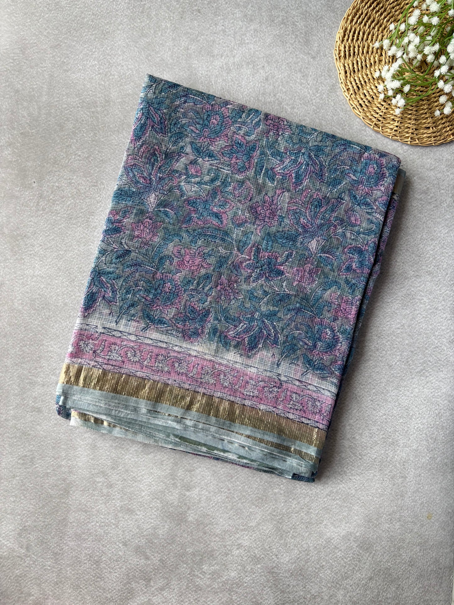 Kota Doria Handblock print