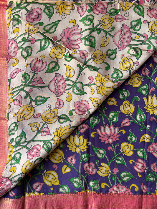 Kalamkari chennur silk