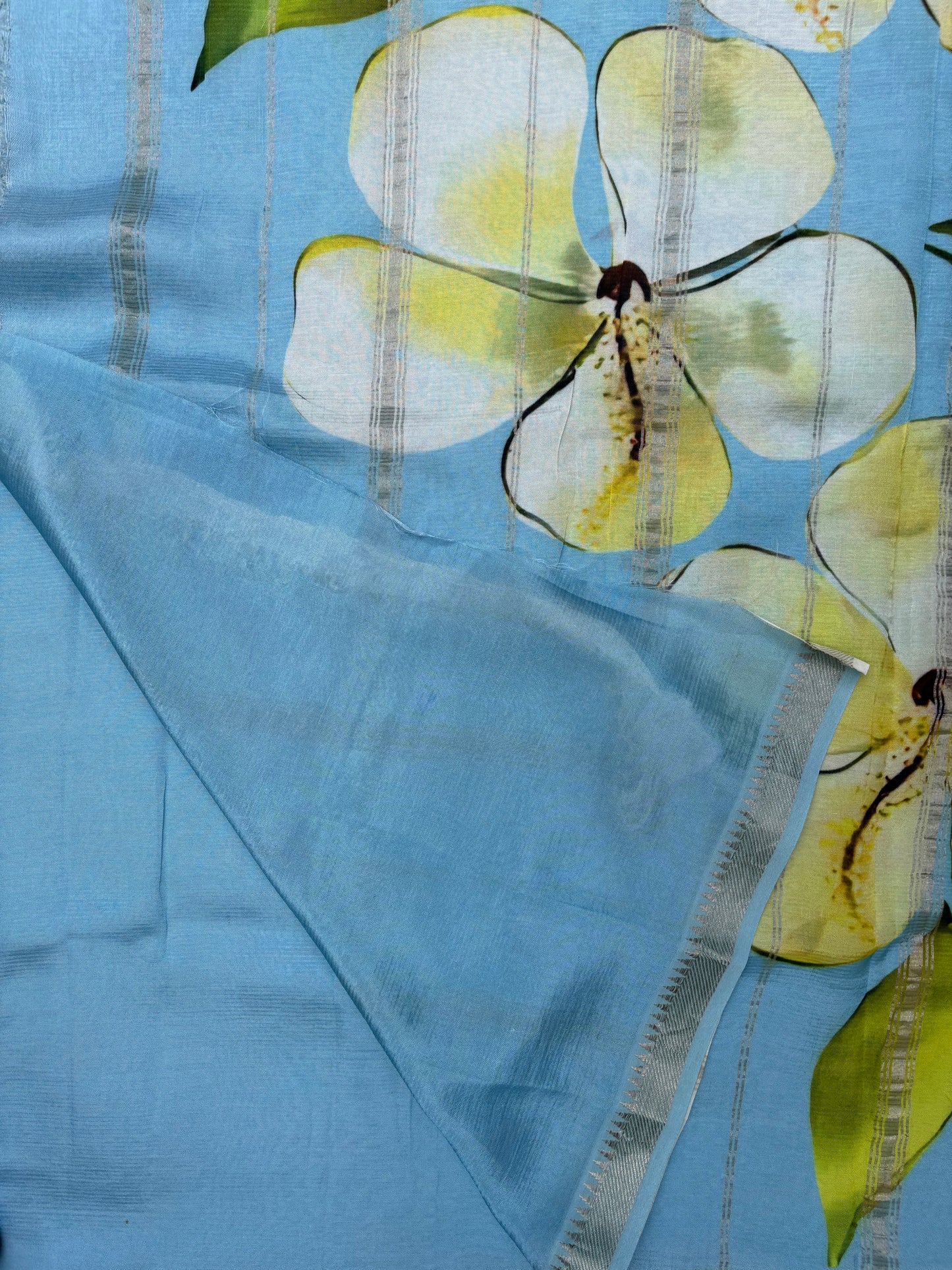 Mangalagiri silk digital print