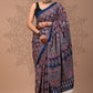 Ajrakh Mul Cotton - Blue