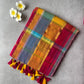 Madras Zari checks mul cotton