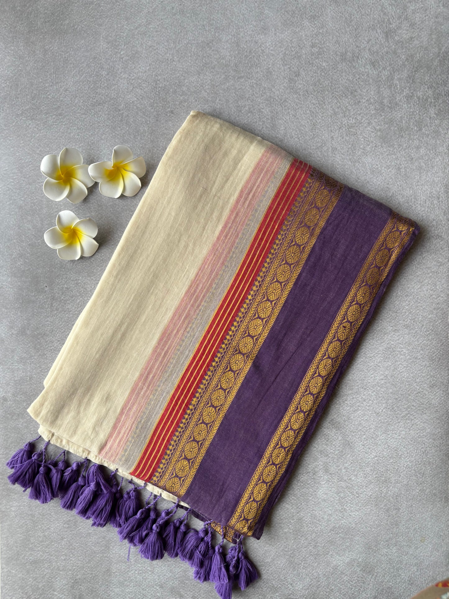 Mul cotton kanchi border