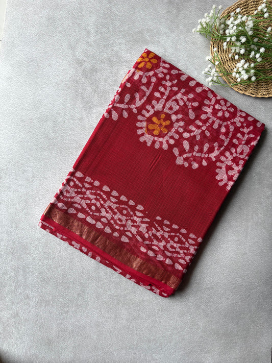Kota Doria Batik print
