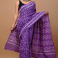 Mul Cotton Handblock - Purple