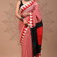Ajrakh Mul Cotton - Red Stripes