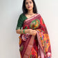 Handloom Mangalagiri Patola Print