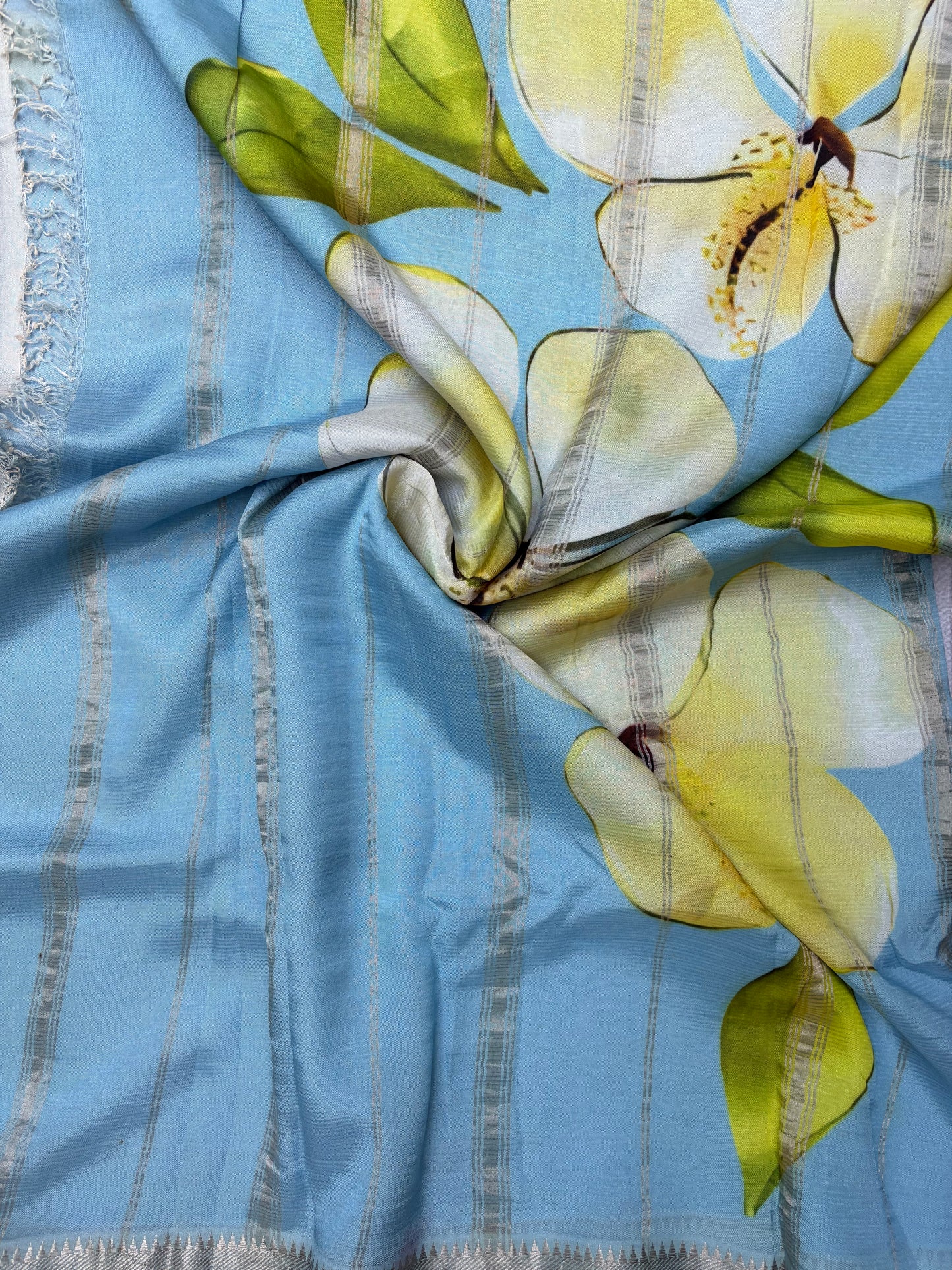 Mangalagiri silk digital print