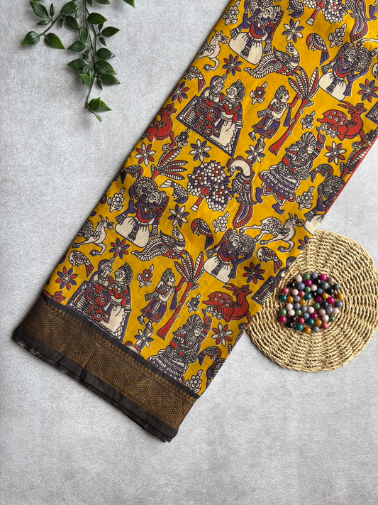 Kalamkari Chennur Silk