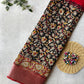Handblock Kalamkari Chennur Silk