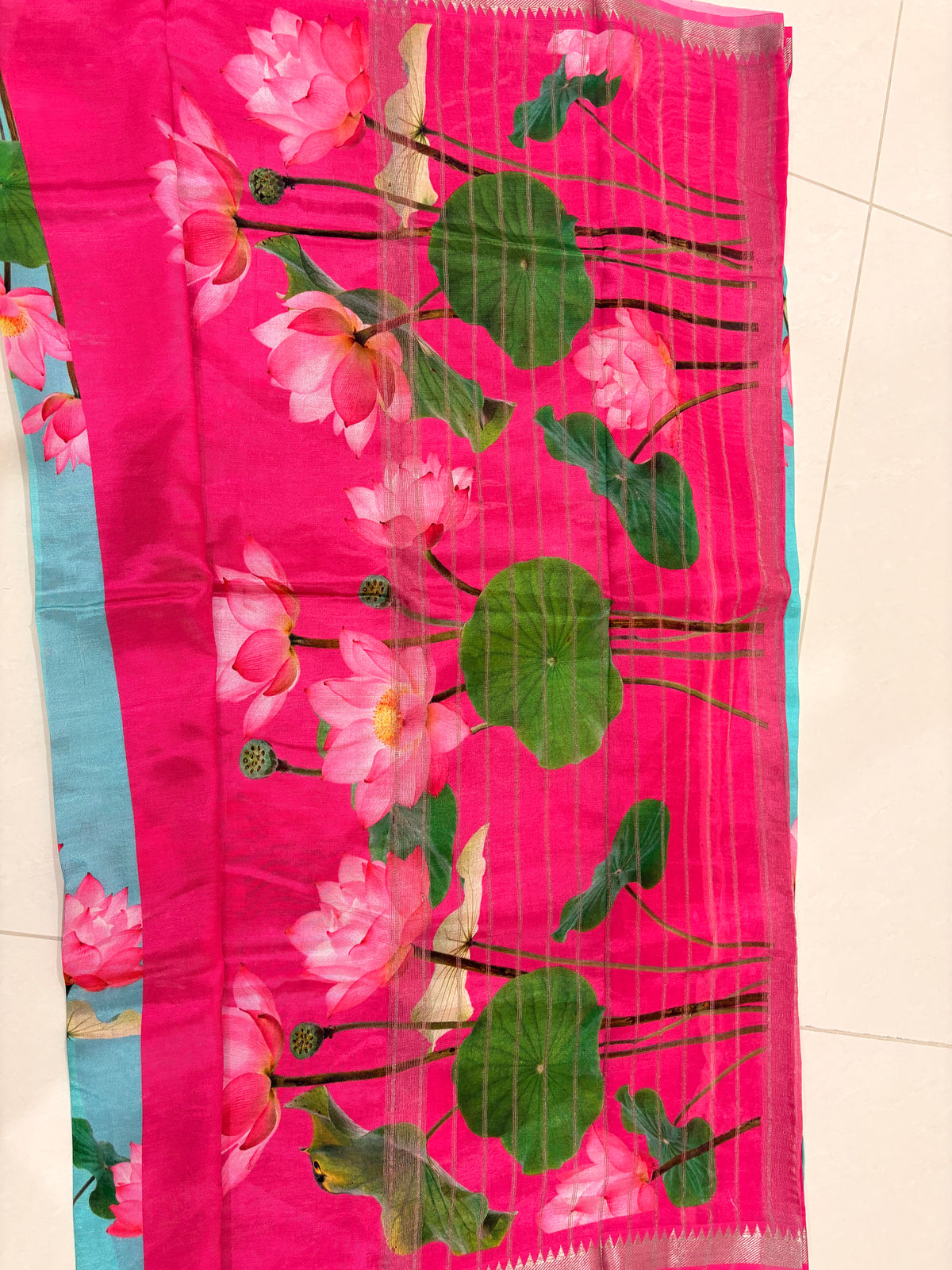 Mangalagiri silk digital print