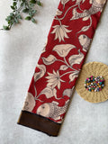 Kalamkari chennur silk