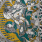 Gap border Premium Kalamkari Chennur Silk