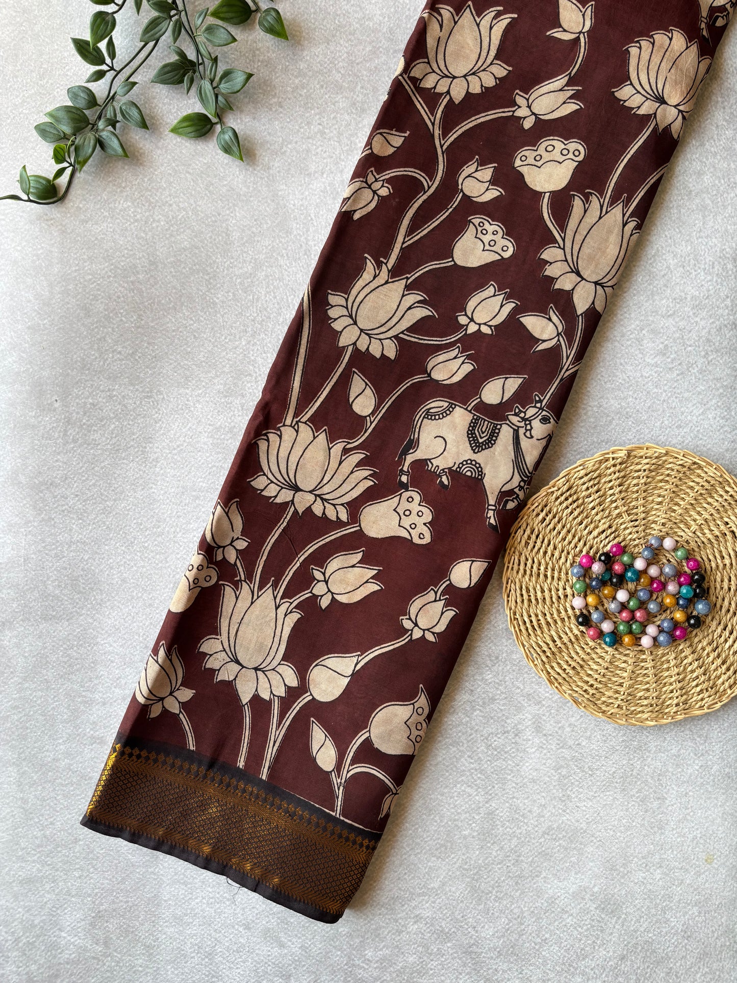 Kalamkari chennur silk