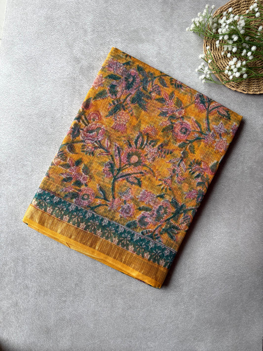 Kota Doria Handblock print