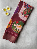Handloom Mangalagiri Patola Print