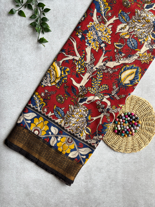Kalamkari Chennur Silk