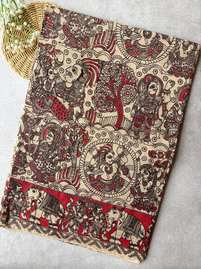 Kalamkari Cotton - Ivory