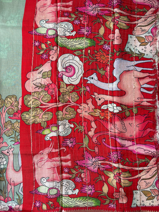 Mangalagiri silk digital print