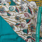 Gap border Premium Kalamkari Chennur Silk