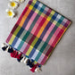 Madras checks mul cotton