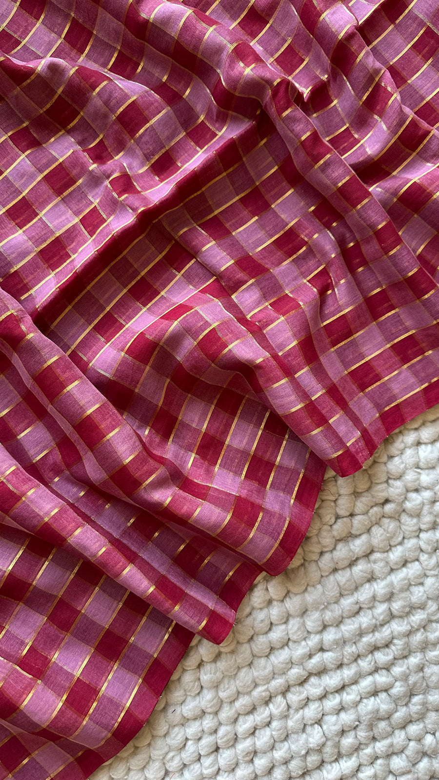 Madras checks mul cotton