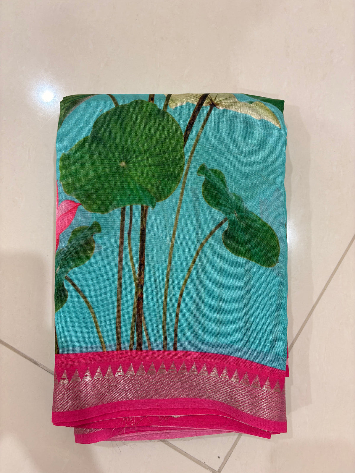 Mangalagiri silk digital print