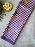 Mangalagiri handloom checks digital print