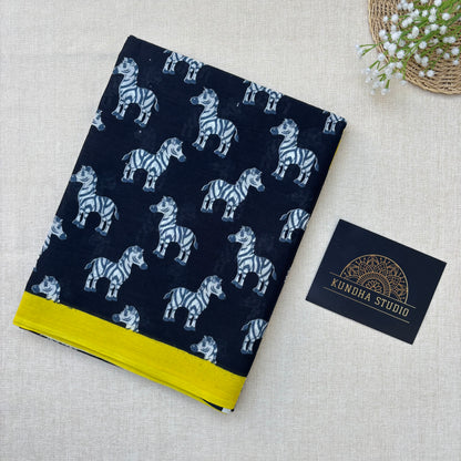 Quirky Mul Cotton - Black