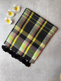 Madras checks mul cotton