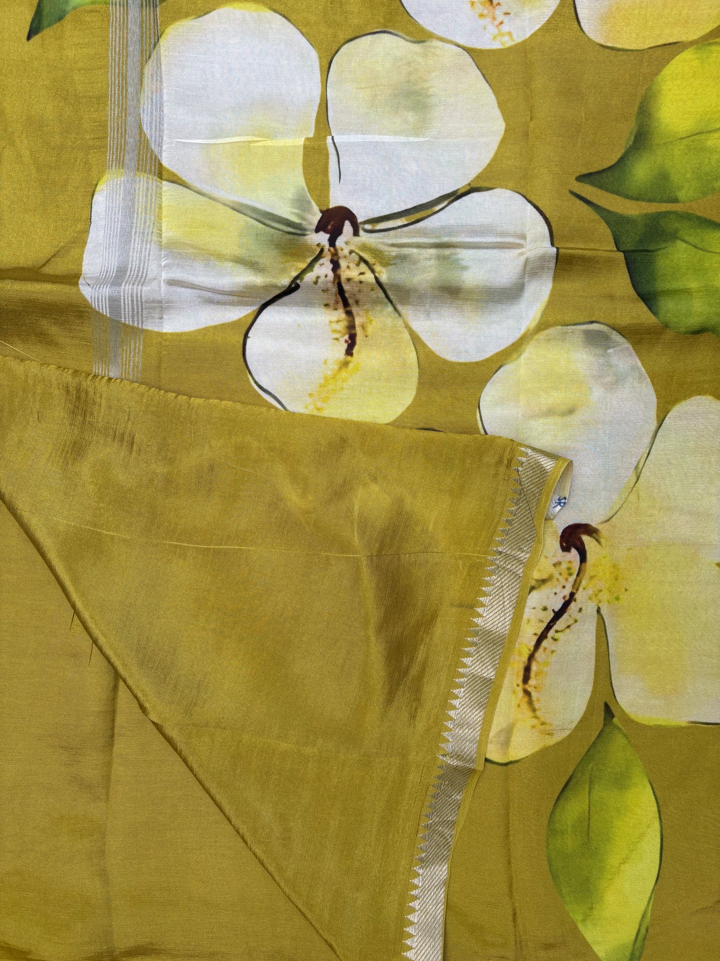 Mangalagiri silk digital print