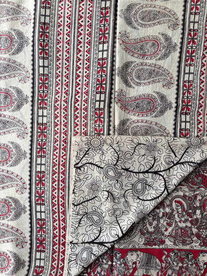 Kalamkari Cotton - Ivory