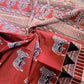 Ajrakh Mul Cotton - Maroon