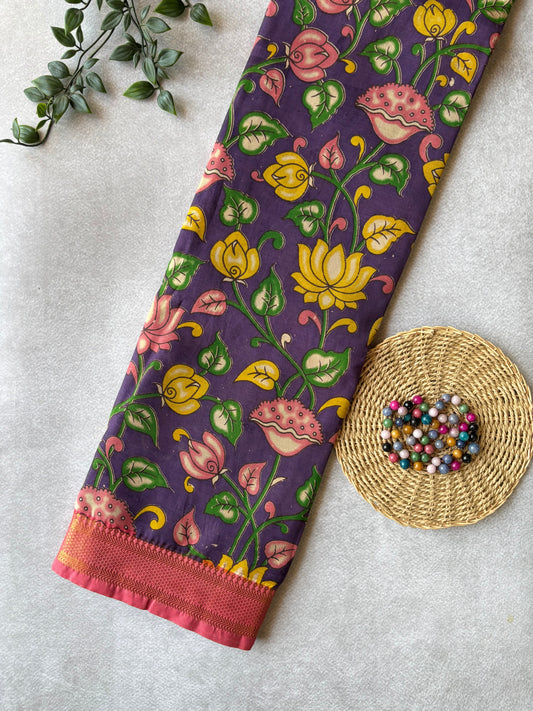 Kalamkari chennur silk