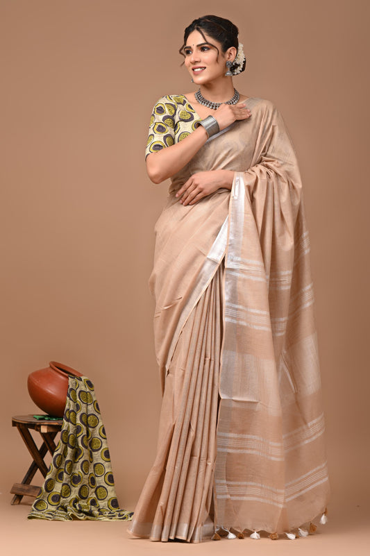 Linen Cotton - Khaki